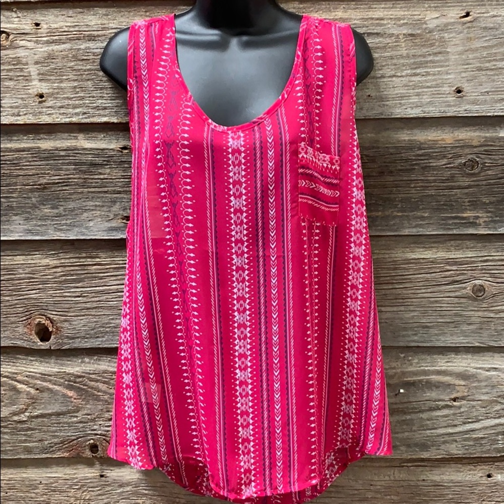 Cruel Chiffon Tank Top NWT -XXL